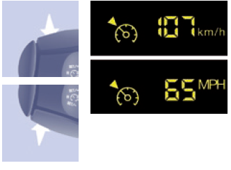 Première activation / programmation d'une vitesse