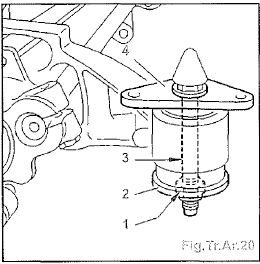 Articulation élastique d'essieu